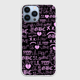 Чехол для iPhone 13 Pro Max с принтом LIL PEEP LOGOBOMBING в Петрозаводске,  |  | Тематика изображения на принте: awful things | hell boy | lil peep | lil prince | клауд | клауд рэп | лил пип | пееп. | пост эмо | реп | репер | рэп | рэпер | трэп | хип хоп | эмо трэп