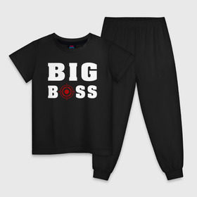 Детская пижама хлопок с принтом Big Boss в Петрозаводске, 100% хлопок |  брюки и футболка прямого кроя, без карманов, на брюках мягкая резинка на поясе и по низу штанин
 | Тематика изображения на принте: 