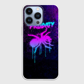 Чехол для iPhone 13 Pro с принтом The Prodigy в Петрозаводске,  |  | big bit | breakbit | breakdance | club | electric punk | flint | kate | kate flint | liam | maxim | maxim reality | neon | prodigy | punk | synth | techno | techno punk | бигбит | неон | продиджи
