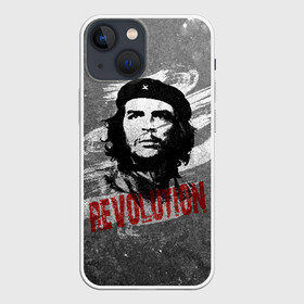 Чехол для iPhone 13 mini с принтом Че Гевара в Петрозаводске,  |  | che | che guevara | cuba | ernesto guevara | guerrilla | revolution | viva la | viva la revolution | история | куба | партизан | революция | свобода | че | че гевара | чегевара