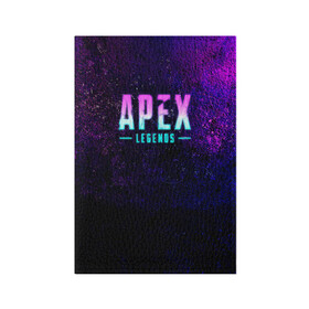 Обложка для паспорта матовая кожа с принтом Apex Legends. Neon logo в Петрозаводске, натуральная матовая кожа | размер 19,3 х 13,7 см; прозрачные пластиковые крепления | Тематика изображения на принте: apex | apex legends | bangalor | bloodhound | caustic | crypto | gibraltar | legends | lifeline | logo | mirage | neon | pathfinder | titanfall | watson | wraith | апекс | неон