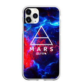 Чехол для iPhone 11 Pro матовый с принтом 30 SECONDS TO MARS в Петрозаводске, Силикон |  | 30 seconds to mars | 30 секунд до марса | джаред лето