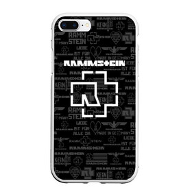 Чехол для iPhone 7Plus/8 Plus матовый с принтом RAMMSTEIN в Петрозаводске, Силикон | Область печати: задняя сторона чехла, без боковых панелей | metallica | rammstein | rock | металл | музыка | раммштайн | рок