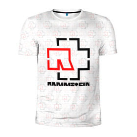 Мужская футболка 3D спортивная с принтом RAMMSTEIN в Петрозаводске, 100% полиэстер с улучшенными характеристиками | приталенный силуэт, круглая горловина, широкие плечи, сужается к линии бедра | rammstein | рамштайн