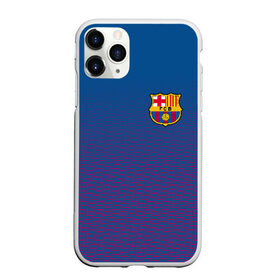 Чехол для iPhone 11 Pro Max матовый с принтом FC BARCA в Петрозаводске, Силикон |  | barcelona | fc barca | барка | барселона