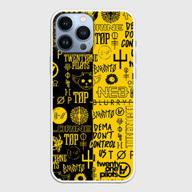 Чехол для iPhone 13 Pro Max с принтом TWENTY ONE PILOTS | 21 PILOTS в Петрозаводске,  |  | 21 pilots | 21p | bandito | blurryface | chlorine | joshua | ned | top | trench | twenty one pilots | tyler | бандито | нэд | тренч