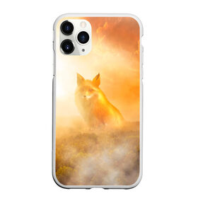 Чехол для iPhone 11 Pro матовый с принтом Лисичка в тумане в Петрозаводске, Силикон |  | Тематика изображения на принте: animals | forest | fox | арт | животное | лес | лиса | лисичка | облака | рисунок | рыжая лиса | туман