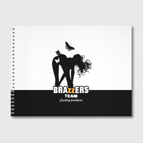 Альбом для рисования с принтом Brazzers team Casting-producer в Петрозаводске, 100% бумага
 | матовая бумага, плотность 200 мг. | adults | brazzers | butterflies | casting | girl | inscription | logo | movies | producer | silhouette | studio | team | бабочки | братья | девушка | кастинг | логотип | надпись | продюсер | силуэт | студия | фильмы