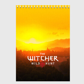 Скетчбук с принтом THE WITCHER 3WILD HUNT в Петрозаводске, 100% бумага
 | 48 листов, плотность листов — 100 г/м2, плотность картонной обложки — 250 г/м2. Листы скреплены сверху удобной пружинной спиралью | cd projekt red | ciri | game | geralt | geralt of rivia | gwynbleidd | the witcher | the witcher 3: wild hunt | ведьмак | ведьмак 3: дикая охота | геральт | геральт из ривии | цири | цирилла