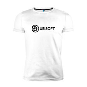 Мужская футболка премиум с принтом Ubisoft в Петрозаводске, 92% хлопок, 8% лайкра | приталенный силуэт, круглый вырез ворота, длина до линии бедра, короткий рукав | Тематика изображения на принте: ubisoft | игра | игры