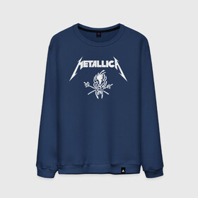 Мужской свитшот хлопок с принтом METALLICA в Петрозаводске, 100% хлопок |  | metallica | metallica logo | rock | метал группа | металл | металлика логотип | музыка | рок | трэш метал | хеви метал