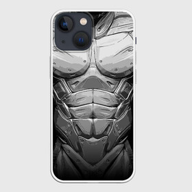 Чехол для iPhone 13 mini с принтом Crysis Экзоскелет в Петрозаводске,  |  | crysis | style | бронь | броня | внешность | доспехи | костюм | крайзис | крайсис | кризис | крисис | мышцы | облик | пресс | робот | скин | тело | титан | торс | экзоскелет