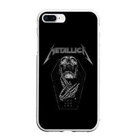 Чехол для iPhone 7Plus/8 Plus матовый с принтом Metallica в Петрозаводске, Силикон | Область печати: задняя сторона чехла, без боковых панелей | metalica | metallica | группа | джеймс хэтфилд | кирк хэмметт | ларс ульрих | метал | металика | металлика | миталика | музыка | роберт трухильо | рок | трэш | трэшметал | хард | хеви