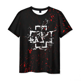 Мужская футболка 3D с принтом RAMMSTEIN в Петрозаводске, 100% полиэфир | прямой крой, круглый вырез горловины, длина до линии бедер | lindemann | lm | rammstein | rock | кристиан лоренц | линдеманн | лм | музыка | рамштайн | рок | тилль линдеманн