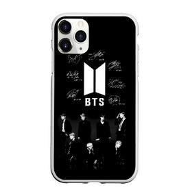 Чехол для iPhone 11 Pro матовый с принтом BTS в Петрозаводске, Силикон |  | autographs | bangtan boys | beyond the scene | boyband | boys | bts | chin | chonguk | edm | emblem | hip hop | jimin | jj hope | k pop | logo | rb | rm | shuga | south korean | wee | автографы | бойбенд | ви | джей хоуп | логотип | мальчики | сюга 