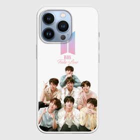 Чехол для iPhone 13 Pro с принтом BTS Take love в Петрозаводске,  |  | Тематика изображения на принте: bangtan boys | beyond the scene | boyband | boys | bts | chin | chonguk | edm | emblem | hip hop | jimin | jj hope | k pop | logo | r  b | rm | south korean | suga | wee | бойбенд | ви | возьми | джей хоуп | логотип | любовь | мальчики | сюга | хип 