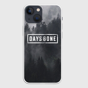 Чехол для iPhone 13 mini с принтом Days Gone в Петрозаводске,  |  | days gone | игра | лес | лого