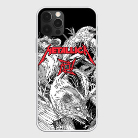 Чехол для iPhone 12 Pro Max с принтом Metallica в Петрозаводске, Силикон |  | american | angry | emblem | james hetfield | kirk hammett | la | live | logo | metal band | metallica | rats | ravens | zombies | американская | вороны | джеймс хетфилд | живые | злые | зомби | кирк хэмметт | крысы | ларс ульрих | логотип | мета