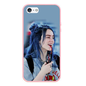 Чехол для iPhone 5/5S матовый с принтом BILLIE EILISH в Петрозаводске, Силикон | Область печати: задняя сторона чехла, без боковых панелей | ayelish | bad guy | bellyache | bilie eilish | bilie elish | billie | billie eilish | eilish | electronic | elish | music | били айлиш | билли айлиш | эйлиш | элиш