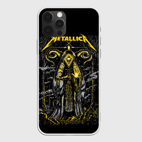 Чехол для iPhone 12 Pro Max с принтом Metallica в Петрозаводске, Силикон |  | american | devil | eyes | forest | glowing | horns | james hetfield | kirk hammett | metal band | metallica | music | mysticism | night | rock | smoke | trees | американская | глаза | деревья | джеймс хетфилд | дым | дьявол | ларс у | лес | метал группа |