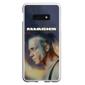 Чехол для Samsung S10E с принтом Rammstein в Петрозаводске, Силикон | Область печати: задняя сторона чехла, без боковых панелей | amerika | art | germany | logo | rammstein | rock | till lindemann | арт | германия | группа | логотип | музыка | немецкая группа | немцы | песня | раммштайн | рамштайн | рок