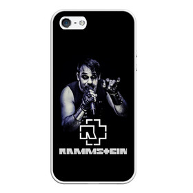 Чехол для iPhone 5/5S матовый с принтом Rammstein в Петрозаводске, Силикон | Область печати: задняя сторона чехла, без боковых панелей | amerika | art | germany | logo | rammstein | rock | till lindemann | арт | германия | группа | логотип | музыка | немецкая группа | немцы | песня | раммштайн | рамштайн | рок