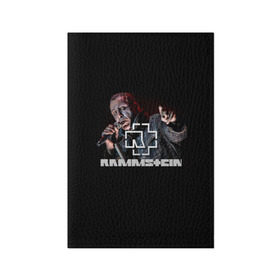 Обложка для паспорта матовая кожа с принтом Rammstein в Петрозаводске, натуральная матовая кожа | размер 19,3 х 13,7 см; прозрачные пластиковые крепления | amerika | art | germany | logo | rammstein | rock | till lindemann | арт | германия | группа | логотип | музыка | немецкая группа | немцы | песня | раммштайн | рамштайн | рок