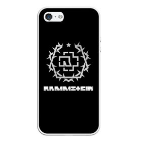 Чехол для iPhone 5/5S матовый с принтом Rammstein в Петрозаводске, Силикон | Область печати: задняя сторона чехла, без боковых панелей | amerika | art | germany | logo | rammstein | rock | till lindemann | арт | германия | группа | логотип | музыка | немецкая группа | немцы | песня | раммштайн | рамштайн | рок