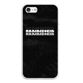 Чехол для iPhone 5/5S матовый с принтом Rammstein в Петрозаводске, Силикон | Область печати: задняя сторона чехла, без боковых панелей | amerika | art | germany | logo | rammstein | rock | till lindemann | арт | германия | группа | логотип | музыка | немецкая группа | немцы | песня | раммштайн | рамштайн | рок