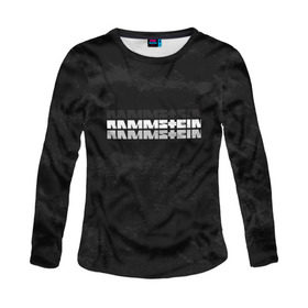 Женский лонгслив 3D с принтом Rammstein в Петрозаводске, 100% полиэстер | длинные рукава, круглый вырез горловины, полуприлегающий силуэт | amerika | art | germany | logo | rammstein | rock | till lindemann | арт | германия | группа | логотип | музыка | немецкая группа | немцы | песня | раммштайн | рамштайн | рок