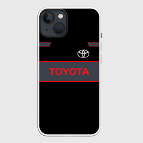 Чехол для iPhone 13 с принтом Toyota в Петрозаводске,  |  | corolla | corporation | crossover | mark | motor | sport | toyota | verso | vitz | yaris | авто | автомобиль | знак | лого | машина | седан | символ | спорт | тачка | тоёта | тойота | хэтчбек | эмблема