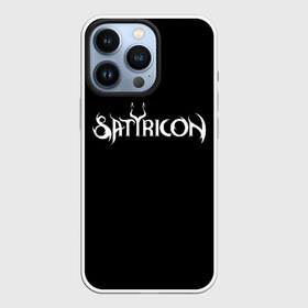 Чехол для iPhone 13 Pro с принтом Satyricon в Петрозаводске,  |  | Тематика изображения на принте: black metal | metal | rock | satyricon | метал | рок