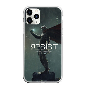 Чехол для iPhone 11 Pro Max матовый с принтом Within Temptation RESIST в Петрозаводске, Силикон |  | metal | rock | within temptation | метал | рок