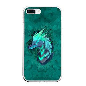 Чехол для iPhone 7Plus/8 Plus матовый с принтом Dota 2 (Winter Wyvern) в Петрозаводске, Силикон | Область печати: задняя сторона чехла, без боковых панелей | Тематика изображения на принте: dota | dota 2 | winter wyvern | игра | персонаж