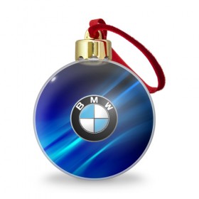 Ёлочный шар с принтом BMW (РЕДАЧ) в Петрозаводске, Пластик | Диаметр: 77 мм | Тематика изображения на принте: bmw | bmw performance | m | motorsport | performance | бмв | моторспорт
