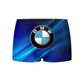 Мужские трусы 3D с принтом BMW (РЕДАЧ) в Петрозаводске, 50% хлопок, 50% полиэстер | классическая посадка, на поясе мягкая тканевая резинка | Тематика изображения на принте: bmw | bmw performance | m | motorsport | performance | бмв | моторспорт