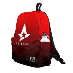 Рюкзак 3D с принтом ASTRALIS в Петрозаводске, 100% полиэстер | лямки с регулируемой длиной, сверху петелька, чтобы рюкзак можно было повесить на вешалку. Основное отделение закрывается на молнию, как и внешний карман. Внутри два дополнительных кармана, один из которых закрывается на молнию. По бокам два дополнительных кармашка | 