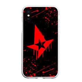 Чехол для iPhone XS Max матовый с принтом ASTRALIS (РЕДАЧ) в Петрозаводске, Силикон | Область печати: задняя сторона чехла, без боковых панелей | Тематика изображения на принте: astralis | awp | counter strike | cs go | cs go global offensive | faze clan | hyper beast | team liquid | астралис | тим ликвид | фейз клан | хайпер бист