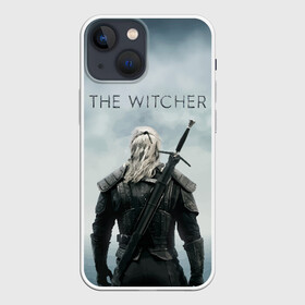 Чехол для iPhone 13 mini с принтом THE WITCHER (Сериал) в Петрозаводске,  |  | bird | game | games | geralt | hunter | logo | monsters | series | star | the | witcher | wolf | ведьмак | волк | геральт | звезда | игра | игры | лого | медальон | монстры | охотник | птица | сериал | символ