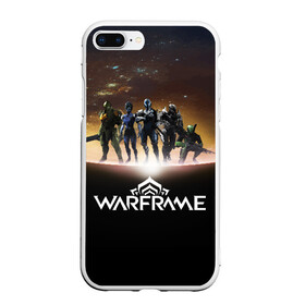 Чехол для iPhone 7Plus/8 Plus матовый с принтом WARFRAME Planet в Петрозаводске, Силикон | Область печати: задняя сторона чехла, без боковых панелей | excalibur | game | games | inaros | ivara | logo | lotus | nezha | rhino | saryn | stalker | symbol | tenno | trinity | warframe | варфрейм | игра | игры | лого | лотос | раса | символ | сталкер | тэнно | экзоскелет