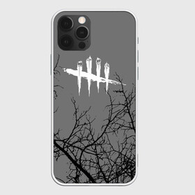 Чехол для iPhone 12 Pro с принтом DEAD BY DAYLIGHT в Петрозаводске, силикон | область печати: задняя сторона чехла, без боковых панелей | day | daylight | dead | dead by daylight | game | games | horror | light | logo | skull | skulls | stripes | survival | дэйлайт | игра | игры | лого | мертвецы | метвец | полосы | ужасы | фпс | череп | черепа