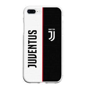 Чехол для iPhone 7Plus/8 Plus матовый с принтом JUVENTUS в Петрозаводске, Силикон | Область печати: задняя сторона чехла, без боковых панелей | cr7 | juve | juventus | ronaldo | роналдо | ювентус