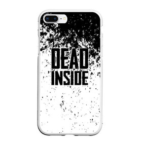 Чехол для iPhone 7Plus/8 Plus матовый с принтом Dead Inside в Петрозаводске, Силикон | Область печати: задняя сторона чехла, без боковых панелей | dead | dota | inside | аниме | внутри | гуль | дэд | инсайд | мертвец | мертвый | токийский