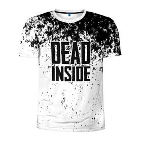 Мужская футболка 3D спортивная с принтом Dead Inside в Петрозаводске, 100% полиэстер с улучшенными характеристиками | приталенный силуэт, круглая горловина, широкие плечи, сужается к линии бедра | dead | dota | inside | аниме | внутри | гуль | дэд | инсайд | мертвец | мертвый | токийский