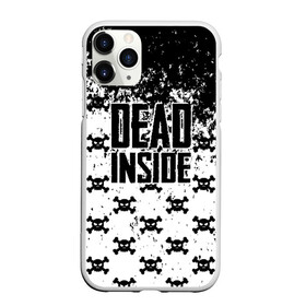 Чехол для iPhone 11 Pro Max матовый с принтом Dead Inside в Петрозаводске, Силикон |  | dead | dota | inside | аниме | внутри | гуль | дэд | инсайд | мертвец | мертвый | токийский