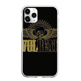 Чехол для iPhone 11 Pro Max матовый с принтом Volbeat в Петрозаводске, Силикон |  | groove metal | hardcore | psychobilly | volbeat | волбит