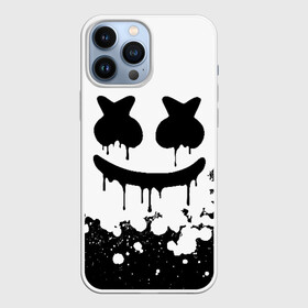 Чехол для iPhone 13 Pro Max с принтом MARSHMELLO MELT в Петрозаводске,  |  | Тематика изображения на принте: america | dj | marshmello | usa | америка | маршмелло