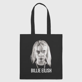 Сумка 3D повседневная с принтом BILLIE EILISH в Петрозаводске, 100% полиэстер | Плотность: 200 г/м2; Размер: 34×35 см; Высота лямок: 30 см | ayelish | bad guy | bellyache | bilie eilish | bilie elish | billie | billie eilish | eilish | electronic | elish | music | били айлиш | билли айлиш | эйлиш | элиш