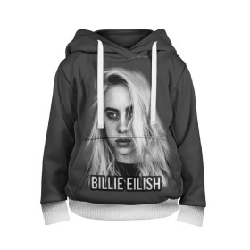 Детская толстовка 3D с принтом BILLIE EILISH в Петрозаводске, 100% полиэстер | двухслойный капюшон со шнурком для регулировки, мягкие манжеты на рукавах и по низу толстовки, спереди карман-кенгуру с мягким внутренним слоем | ayelish | bad guy | bellyache | bilie eilish | bilie elish | billie | billie eilish | eilish | electronic | elish | music | били айлиш | билли айлиш | эйлиш | элиш