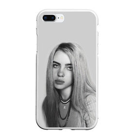 Чехол для iPhone 7Plus/8 Plus матовый с принтом BILLIE EILISH в Петрозаводске, Силикон | Область печати: задняя сторона чехла, без боковых панелей | ayelish | bad guy | bellyache | bilie eilish | bilie elish | billie | billie eilish | eilish | electronic | elish | music | били айлиш | билли айлиш | эйлиш | элиш